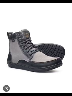 Men's Grey High-Top Casual Chukka